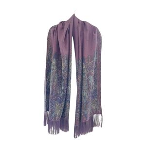 Elegant Scarf in Deep‎ Purple